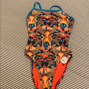 TYR one piece swim suit
